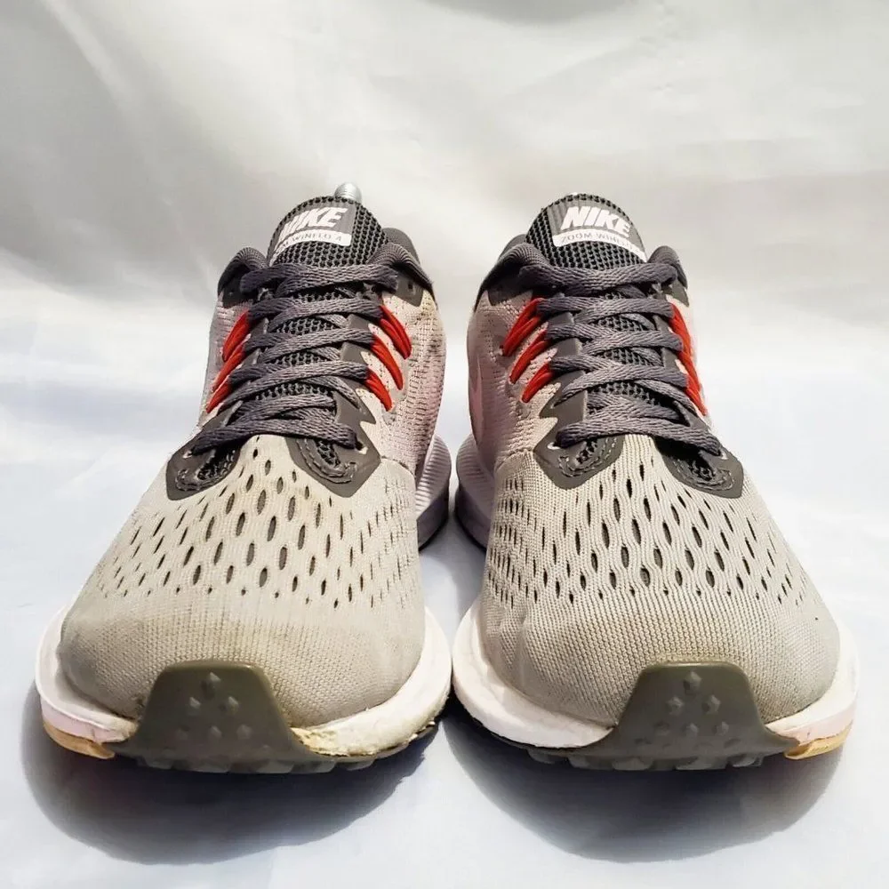 Nike Zoom Winflo 4 Athletic Sneakers Light/Dark Gray 898485-010 Women's Size 9.5